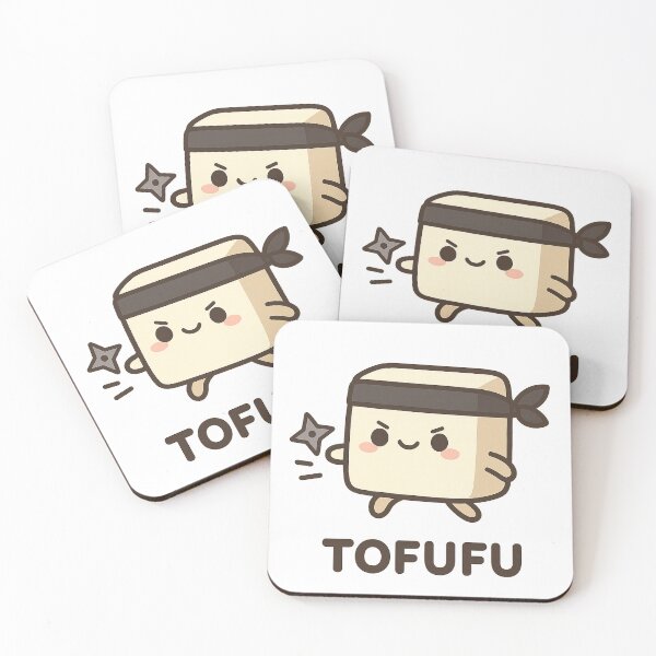 Item preview, Tofufu – Kawaii Ninja Tofu designed and sold by DreamMachine69.