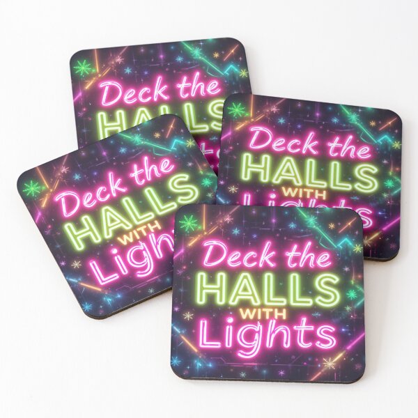 Item preview, Deck the Halls Neon Lights designed and sold by InezPhotography.