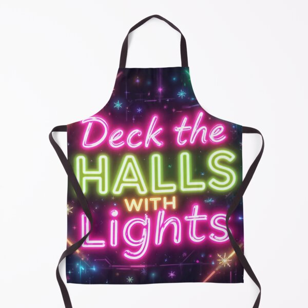 Item preview, Deck the Halls Neon Lights designed and sold by InezPhotography.