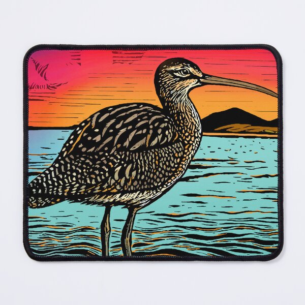 Item preview, Eastern Curlew at Sunset. designed and sold by printsisters.