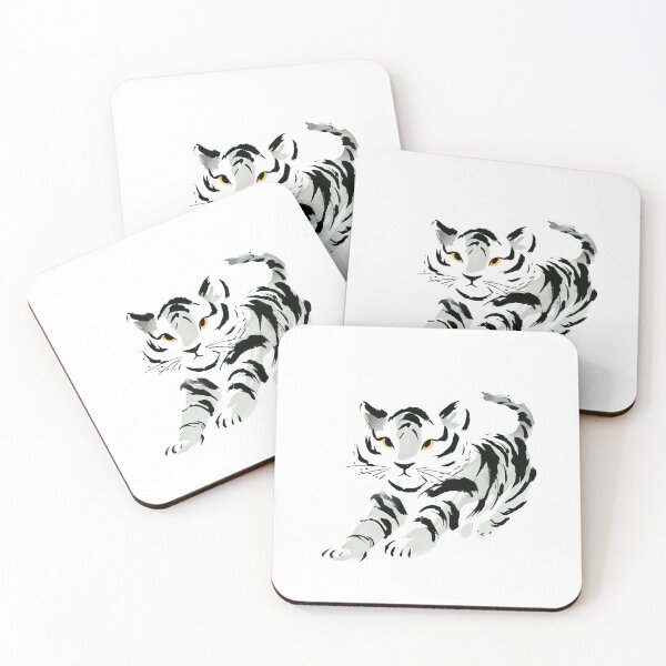 Item preview, Brushstroke Tiger 3 designed and sold by FlaskLab.