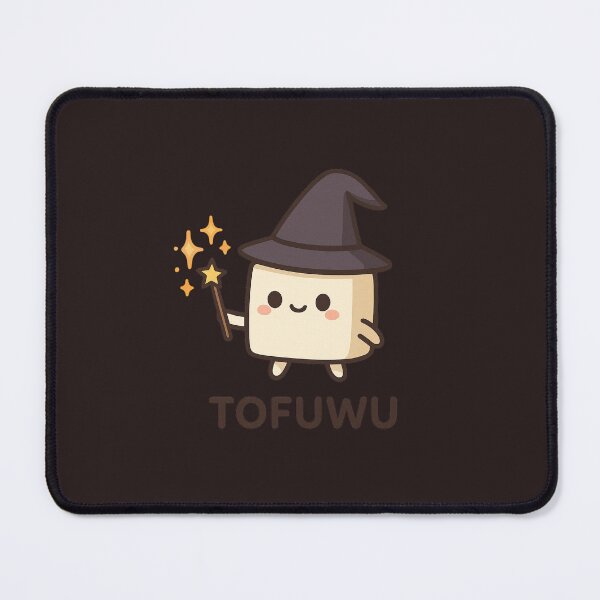 Item preview, Tofuwu – Kawaii Wizard Tofu designed and sold by DreamMachine69.