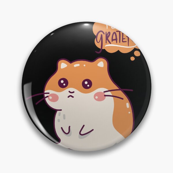 Item preview, I am so grateful - Sad Hamster designed and sold by Babinooart.