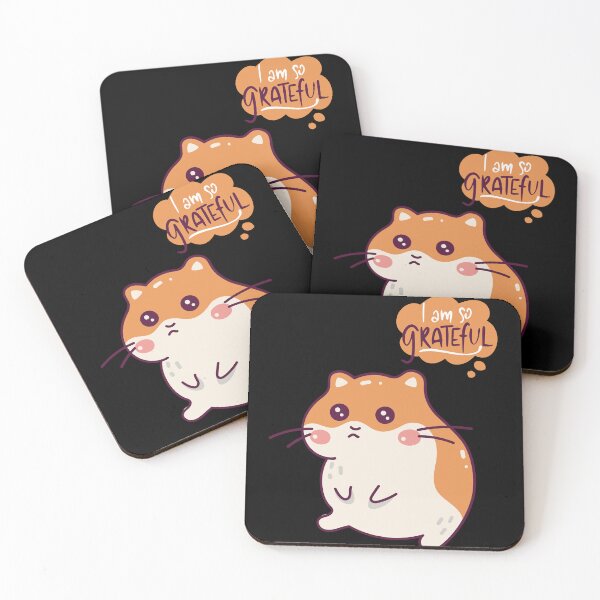 Item preview, I am so grateful - Sad Hamster designed and sold by Babinooart.