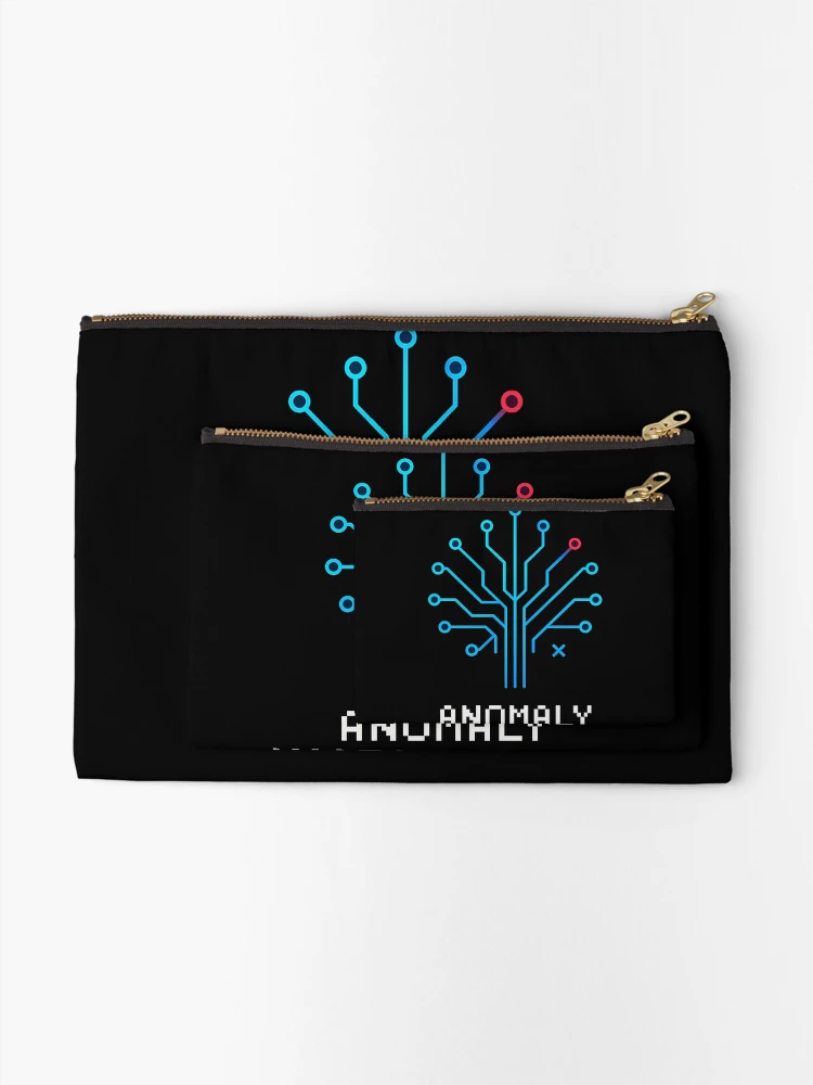 Thumbnail 2 of 4, Zipper Pouch, Anomaly designed and sold by Pixel_Riot.