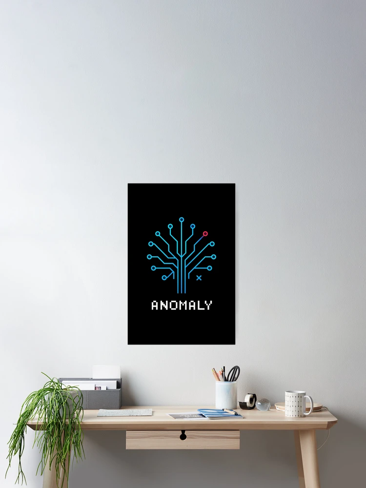 Thumbnail 2 of 3, Poster, Anomaly designed and sold by Pixel_Riot.