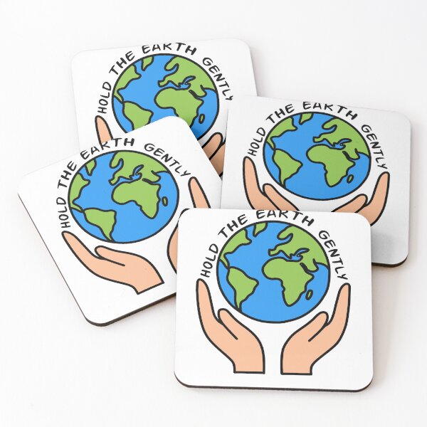 Item preview, HOLD THE EARTH GENTLY designed and sold by HasifArtCollection.