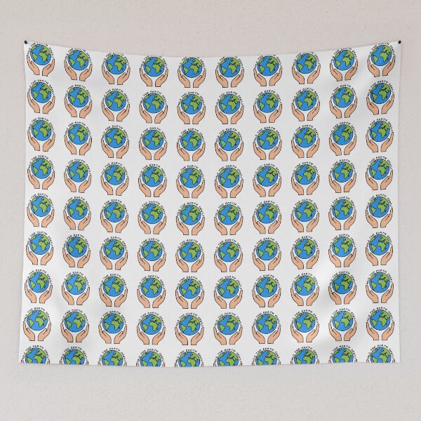 Item preview, HOLD THE EARTH GENTLY designed and sold by HasifArtCollection.