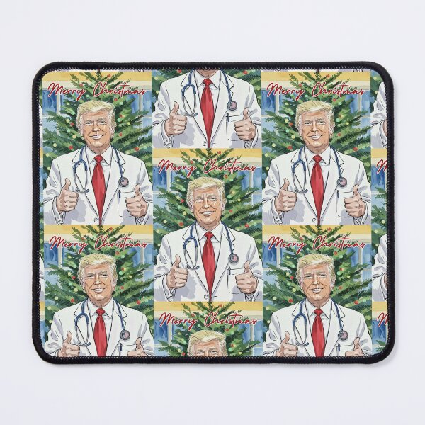 Item preview, Doctor Trump - Merry Christmas designed and sold by Roy & Tiffany.