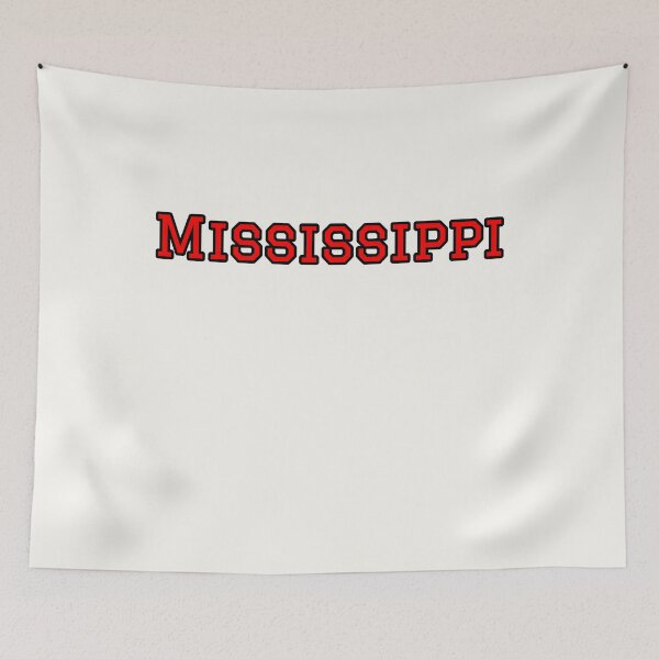 Item preview, Mississippi State Graphic – Delta Blues & River Style designed and sold by Long Family Gifts.