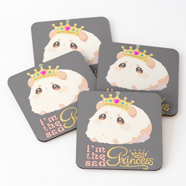 Item preview, I'm the sad princess - Sad Hamster designed and sold by Babinooart.