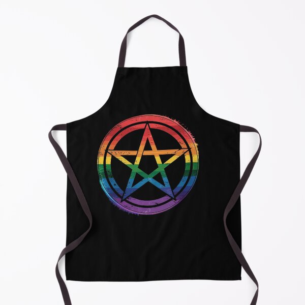 Item preview, LGBT Pentagramm Gothic Gay Pride Wicca Homosexual Witchcraft designed and sold by DrewLeuschke.
