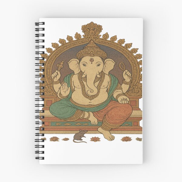 Item preview, Divine Lord Ganesha | Traditional Indian Spiritual Art Design  designed and sold by Agrawal Fashion .