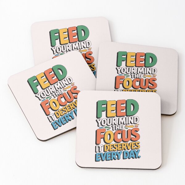 Item preview, Feed your mind the Focus it deserves Every Day ver. 1 designed and sold by The Breathtaking You.