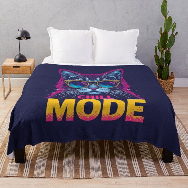 Item preview, Chill Mode Cat Meme designed and sold by InkFun.