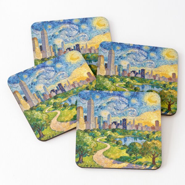 Item preview, Starry Skies Over Central Park designed and sold by Gravitylessarts.