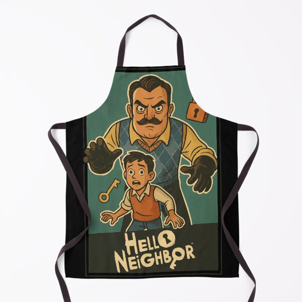 Item preview, Hello Neighbor Game Related Retro Comic Style designed and sold by Bongocomic.