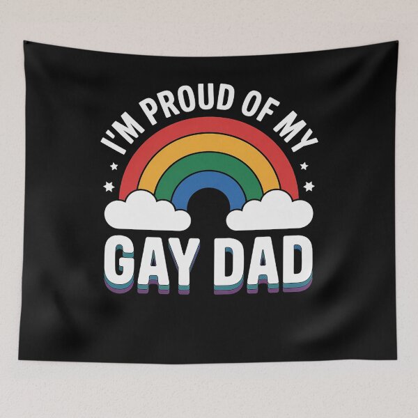 Item preview, I'm Proud of My Gay Dad LGBTQ Son Daughter designed and sold by marcusry.