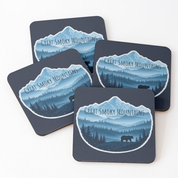 Item preview, Smoky Mountains Landscape | Misty Peaks and Forest Views USA designed and sold by wildexperience.