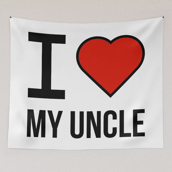 Item preview, I heart my uncle  designed and sold by Rachel the Artist .
