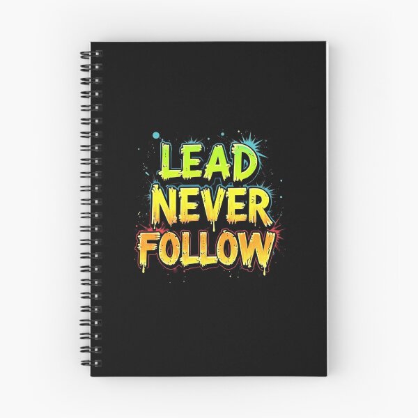 Item preview, Lead Never Follow – Neon Edge Edition designed and sold by JesyDualContent.