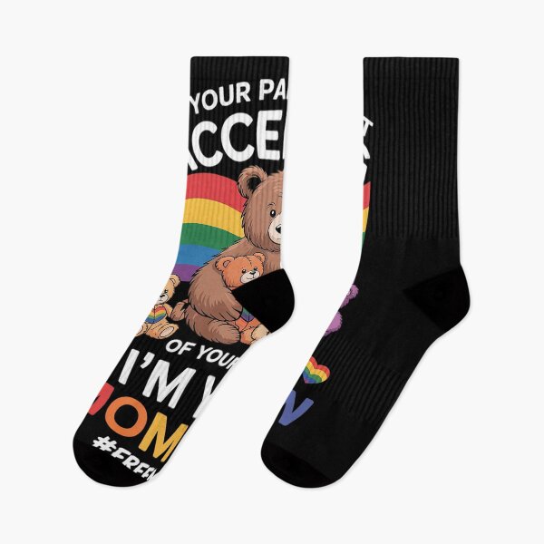 Item preview, If Your Parents Aren't Accepting I'm Your Mom Now LGBT Unisex Adult T-Shirt Black Small Classic Fit Crew Neck Short Sleeve LGBTQ Pride designed and sold by RayArmstrong.