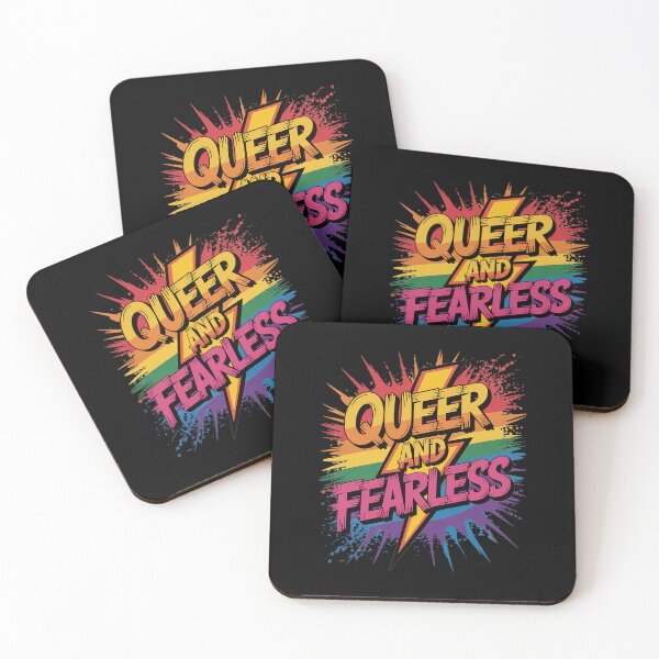 Item preview, Queer and Fearless designed and sold by marcusry.