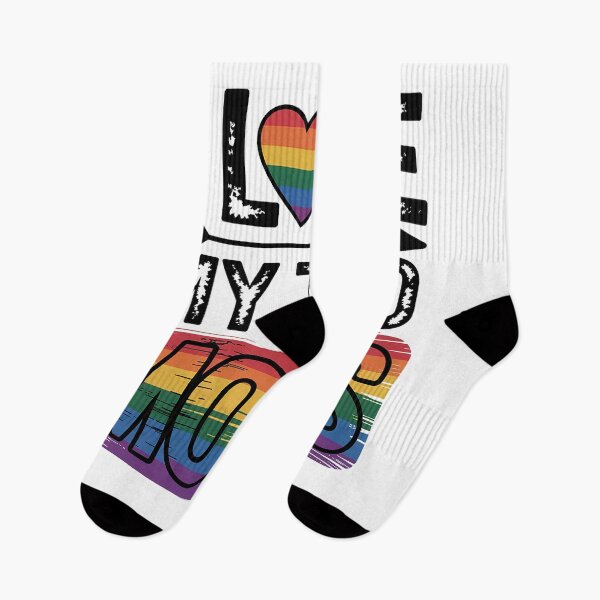Item preview, I Love My Two Moms Lesbian Tshirt LGBT Pride designed and sold by RayArmstrong.