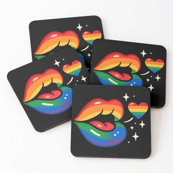 Item preview, Rainbow Kiss — Love Is Love ?? designed and sold by JonathanP514.