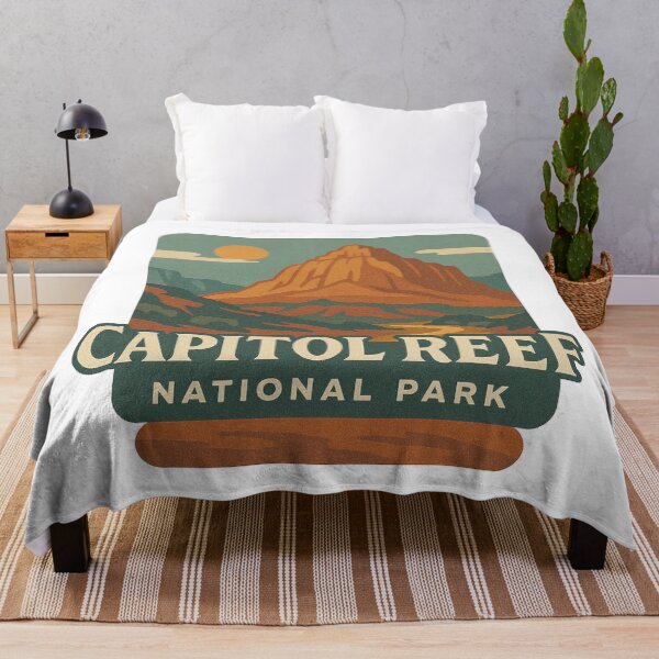 Item preview, Capitol Reef National Park Retro Design designed and sold by Vendeloc.