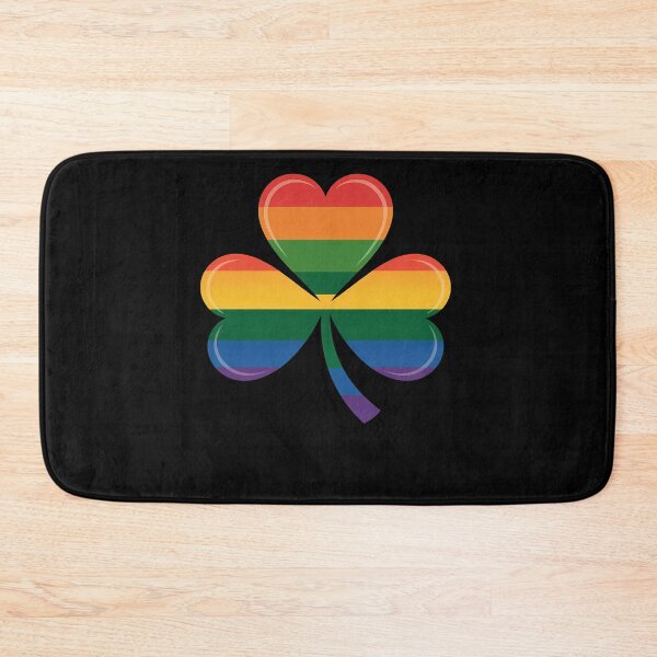 Item preview, Gay St Patricks Day shirt Rainbow Shamrock LGBT Pride designed and sold by MinaReinger.