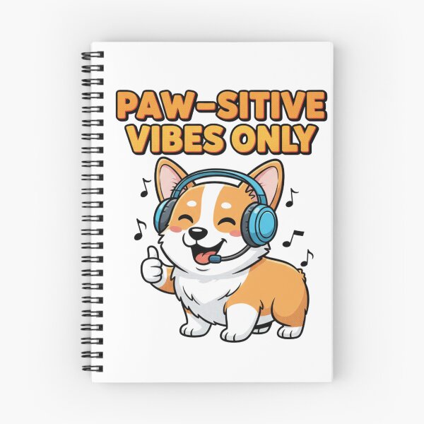Item preview, Paw-sitive Vibes Only Corgi designed and sold by DONXX.