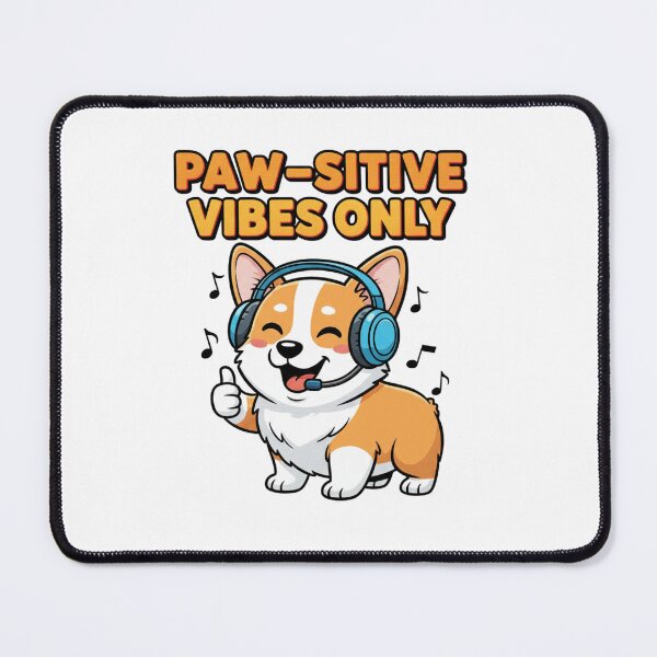 Item preview, Paw-sitive Vibes Only Corgi designed and sold by DONXX.