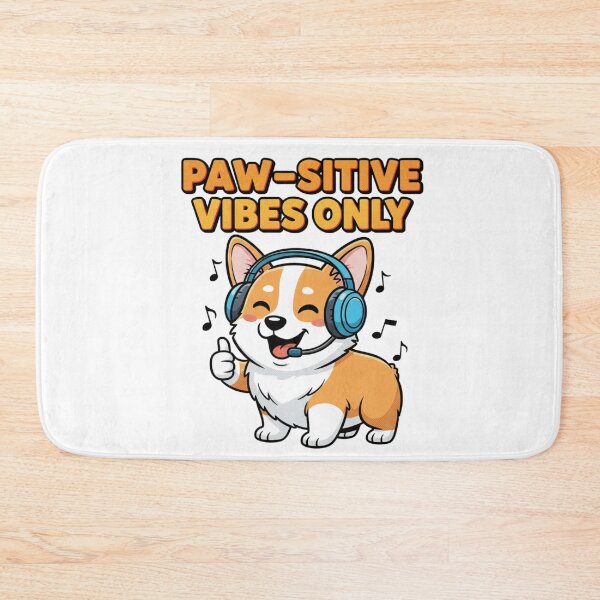 Item preview, Paw-sitive Vibes Only Corgi designed and sold by DONXX.
