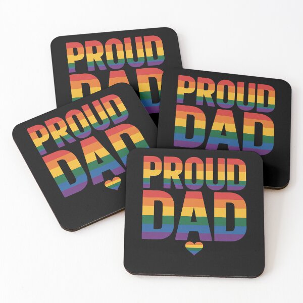 Item preview, Gay Pride Shirt Proud Dad LGBT parent t-shirt Father's Day designed and sold by FranzFriesen.
