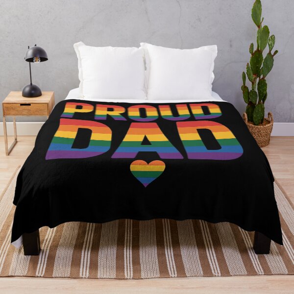 Item preview, Gay Pride Shirt Proud Dad LGBT parent t-shirt Father's Day designed and sold by FranzFriesen.