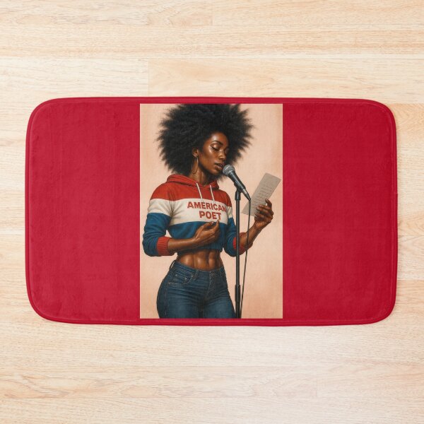 Item preview, American Poet red white blue designed and sold by Antuan Simmons.