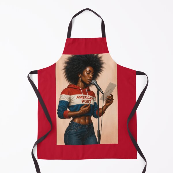 Item preview, American Poet red white blue designed and sold by Antuan Simmons.