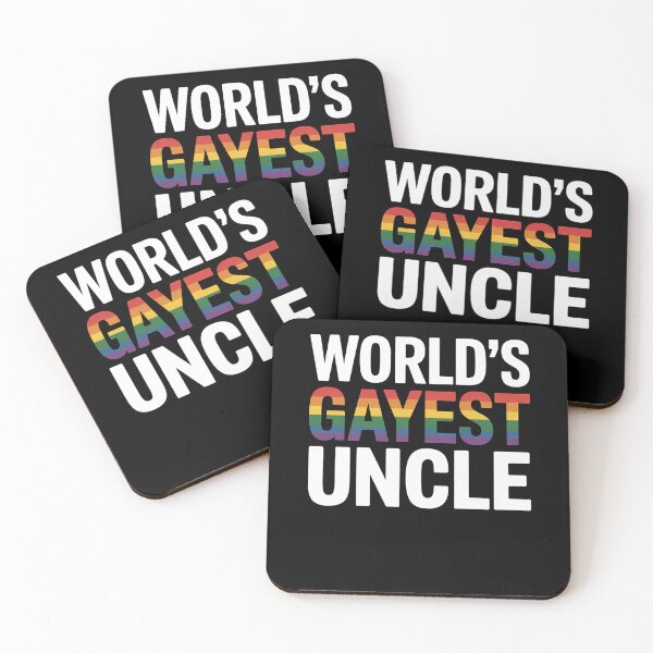Item preview, Funny Gay Uncle LGBT TShirt World's Gayest Uncle designed and sold by RayArmstrong.