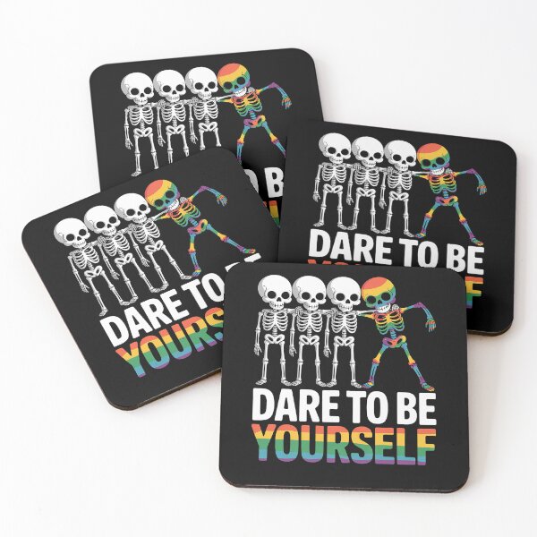 Item preview, Dare To Be Yourself Shirt I Cute LGBT Pride designed and sold by RayArmstrong.