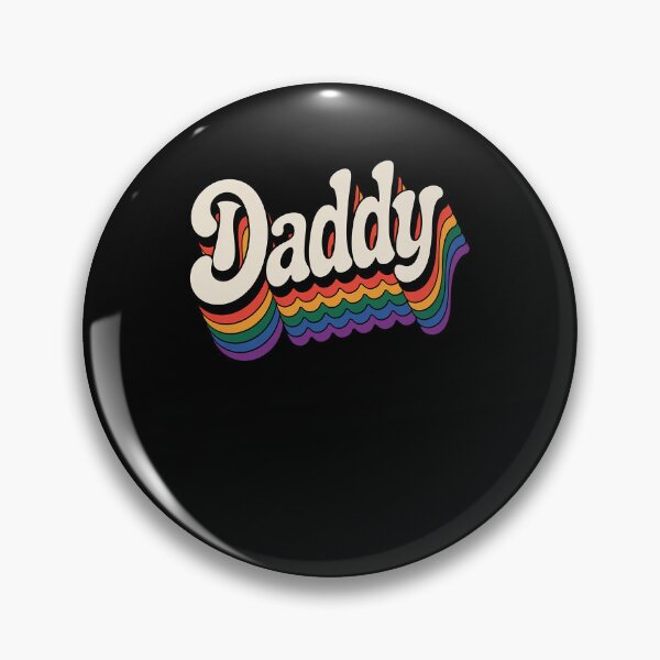 Item preview, Daddy, Gay Daddy Bear, Retro LGBT Rainbow, LGBTQ Pride designed and sold by DrewLeuschke.