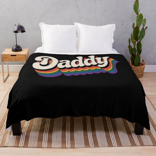 Item preview, Daddy, Gay Daddy Bear, Retro LGBT Rainbow, LGBTQ Pride designed and sold by DrewLeuschke.