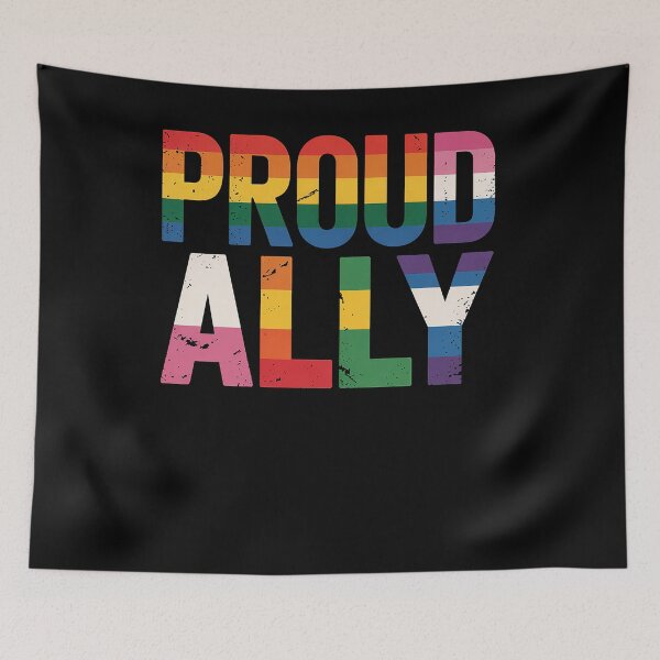 Item preview, BoredKoalas Proud Ally LGBTQ Lesbian Gay Bisexual Trans Pan Queer designed and sold by AmparoBoyle.