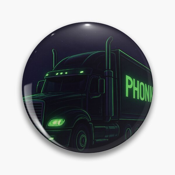 Item preview, PhonkThrillz Freightliner – Neon Road Edition designed and sold by PhonkThrillz .