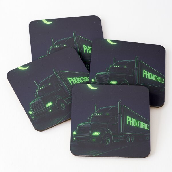 Item preview, PhonkThrillz Freightliner – Neon Road Edition designed and sold by PhonkThrillz .