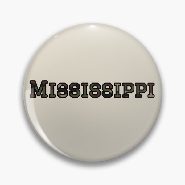 Item preview, Mississippi Camo Typography – Rugged Outdoor Military Style Design designed and sold by Long Family Gifts.
