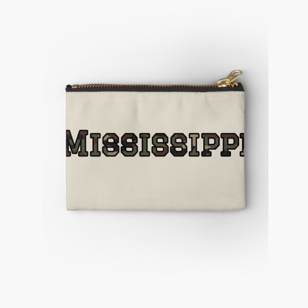 Item preview, Mississippi Camo Typography – Rugged Outdoor Military Style Design designed and sold by Long Family Gifts.