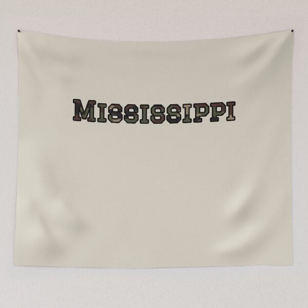 Item preview, Mississippi Camo Typography – Rugged Outdoor Military Style Design designed and sold by Long Family Gifts.