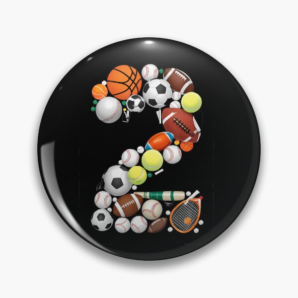 Item preview, Born 2 Ball Sports Lover Multi-Sport Design designed and sold by MadalynKiehn.