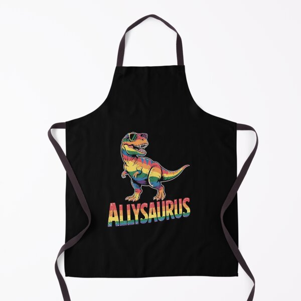 Item preview, Allysaurus LGBT Dinosaur Rainbow Flag Ally LGBT Pride 1 designed and sold by RansomFlatley.